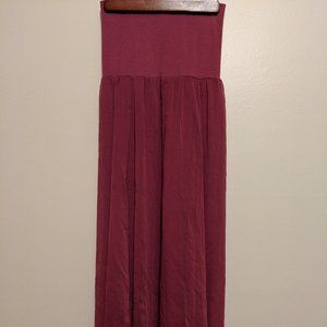Nordstrom Max Mia SP Purple Maxi Skirt Dress 2in1